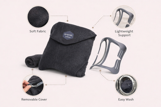 Calmyra Travel Pillow-Sleep Better Anywhere